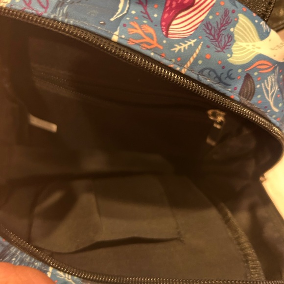 Whale Print Mini Backpack - Picture 4 of 5